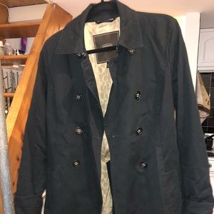 Coach trench coat black